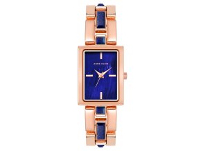 11588 anne klein damske hodinky hranate ruzovo zlate ak 4156blrg
