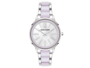 11564 anne klein damske hodinky kulate stribrne ak 1413irsv