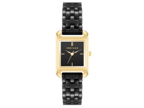 11567 anne klein damske hodinky kulate zlate ak 5022gpbk