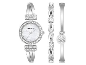 5304 2 anne klein set hodinek a naramku ak 1869svst