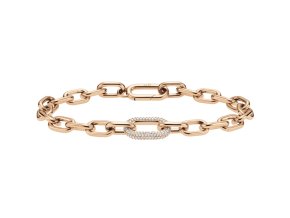 Daniel Wellington náramek ocelový Crystal Link (Velikost 185)
