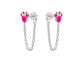 10135 disney detske nausnice minnie mouse stribrne es00051sl cs