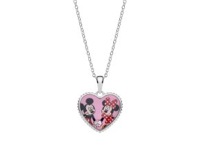 2832 1 disney mickey a minnie stribrny nahrdelnik cs00023sl p cs