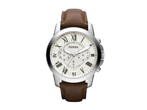 9498 fossil grand panske hodinky kulate fs4735
