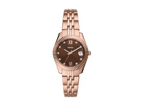 9489 fossil scarlette damske hodinky kulate es5324