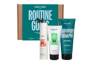 12092 men rock darkovy set balzam po holeni sampon krem na oblicej