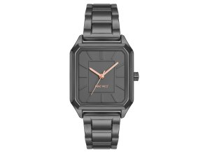 11495 nine west damske hodinky hranate cerne nw 3003gygy