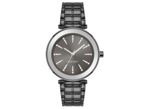 11543 nine west damske hodinky kulate cerne nw 3021gygy
