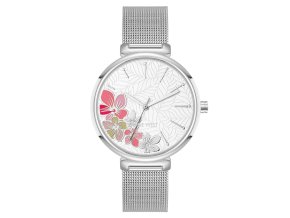11489 nine west damske hodinky kulate stribrne nw 3001flsv