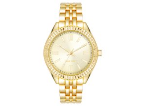11501 nine west damske hodinky kulate zlate nw 3004chgb