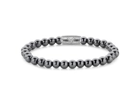 11443 rebel rose damsky kulickovy naramek grey silver shine 6mm