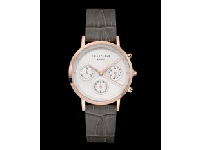 975 rosefield hodinky ncgrg n95 the gabby white sunray croco grey rose gold