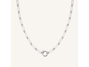 7067 1 rosefield nahrdelnik stribrne barvy chunky chain jnrrs j615