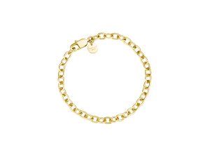 6974 1 rosefield naramek zlate barvy oval chainlink jbocg j593