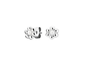 6791 1 rosefield nausnice ve stribrne barve daisy flower studs jedfs j671