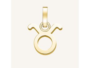 7217 1 rosefield privesek zlate barvy zodiac symbol byk