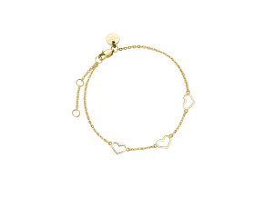 4023 1 rosefield zlaty naramek triple heart jbthg j537