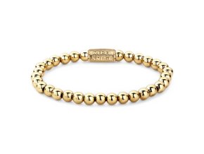 13063 rebel rose unisex naramek yellow gold only 6mm