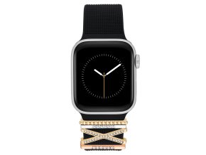 13174 withit cerny texturovany silikonovy reminek band candy pro apple watch 38 40 41
