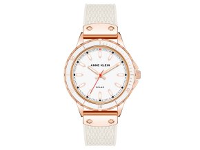 13195 anne klein damske hodinky kulate ak 3890rgwt