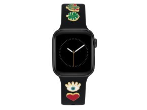13201 withit cerny silikonovy reminek band candy pro apple watch 38 40 41