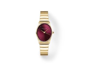 13732 rosefield oval burgundy damske hodinky ovgsg ov15