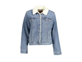 Dámska Bunda LEVI'S modrá (Veľkosť XS, Farba modrá)