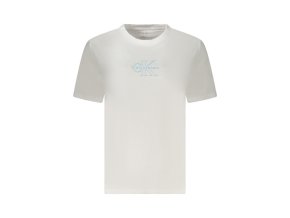 Calvin Klein Perfektné Dámske Tričko Krátky Rukáv Biela (Veľkosť XS, Farba Biela)