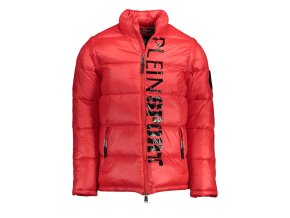 Pánska Bunda PLEIN SPORT červená (Veľkosť 50, Farba červená)