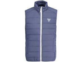 Pánska Zimná Bunda bez Rukávov GUESS JEANS Modrá (Veľkosť S, Farba modrá)