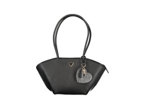 Štýlová Dámska Kabelka GUESS JEANS  44.0X20.0X10.0cm  Čierna (Velkost UNI, Farba Čierna)