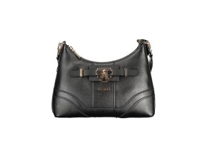 Štýlová Dámska Kabelka GUESS JEANS  27.0X19.0X9.0cm  Čierna (Velkost UNI, Farba Čierna)