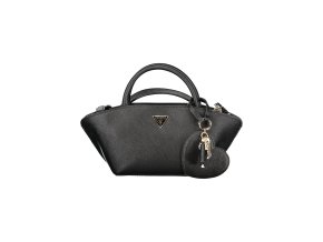 Štýlová Dámska Kabelka GUESS JEANS  19.0X14.0X12.0cm  Čierna (Velkost UNI, Farba Čierna)