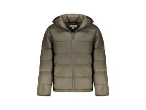 Kvalitná Pánska Zimná Bunda CALVIN KLEIN Hnedá (Velkost 2XL, Farba Hnedá)