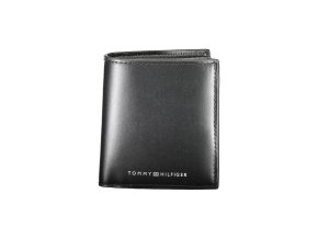 Praktická Pánska Peňaženka TOMMY HILFIGER 9X11X3cm Čierna (Velkost UNI, Farba Čierna)