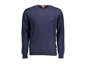 Elegantný Pánsky Pulóver U.S. POLO Modrá (Velkost 2XL, Farba Modrá)