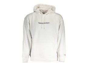 Športová Pánska Mikina so zipsom TOMMY HILFIGER Biela (Velkost 2XL, Farba Biela)