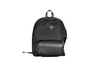 Praktický Pánsky Batoh GUESS JEANS 34X40X17cm Čierna (Velkost UNI, Farba Čierna)