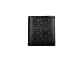 Praktická Pánska Peňaženka CALVIN KLEIN 10X10X2cm Čierna (Velkost UNI, Farba Čierna)