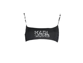Štýlové Dámske Plavky KARL LAGERFELD BEACHWEAR vrchný diel Čierna (Velkost XS, Farba Čierna)