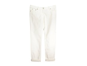 Športové Dámske Nohavice FRED PERRY Biela (Velkost 40, Farba Biela)