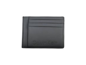 Praktická Pánska Peňaženka CALVIN KLEIN 12X9X1cm Čierna (Velkost UNI, Farba Čierna)