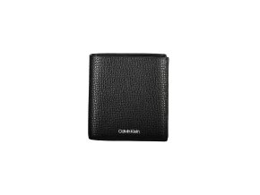 Praktická Pánska Peňaženka CALVIN KLEIN 10X11X2cm Čierna (Velkost UNI, Farba Čierna)