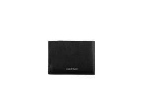 Praktická Pánska Peňaženka CALVIN KLEIN 11X8X1cm Čierna (Velkost UNI, Farba Čierna)