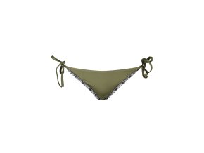 Štýlové Dámske Plavky CALVIN KLEIN spodný diel  Zelená (Velkost XL, Farba Zelená)