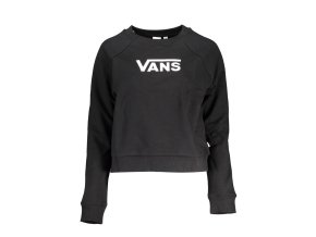Športová Dámska Mikina so zipsom VANS Čierna (Velkost S, Farba Čierna)