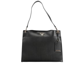 Štýlová Dámska Kabelka GUESS JEANS  37X30X15cm  Čierna (Velkost UNI, Farba Čierna)