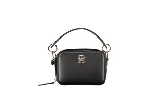 Štýlová Dámska Kabelka TOMMY HILFIGER  18X13X6cm  Čierna (Velkost UNI, Farba Čierna)