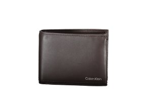 Praktická Pánska Peňaženka CALVIN KLEIN 13X10X3cm Hnedá (Velkost UNI, Farba Hnedá)