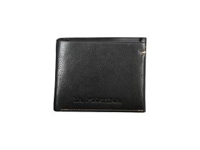 Praktická Pánska Peňaženka LA MARTINA 12X9X3cm Čierna (Velkost UNI, Farba Čierna)